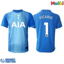 Tottenham Hotspur Guglielmo Vicario #1 Golmanski Gostujuci Dres 2025-26 Kratak Rukav